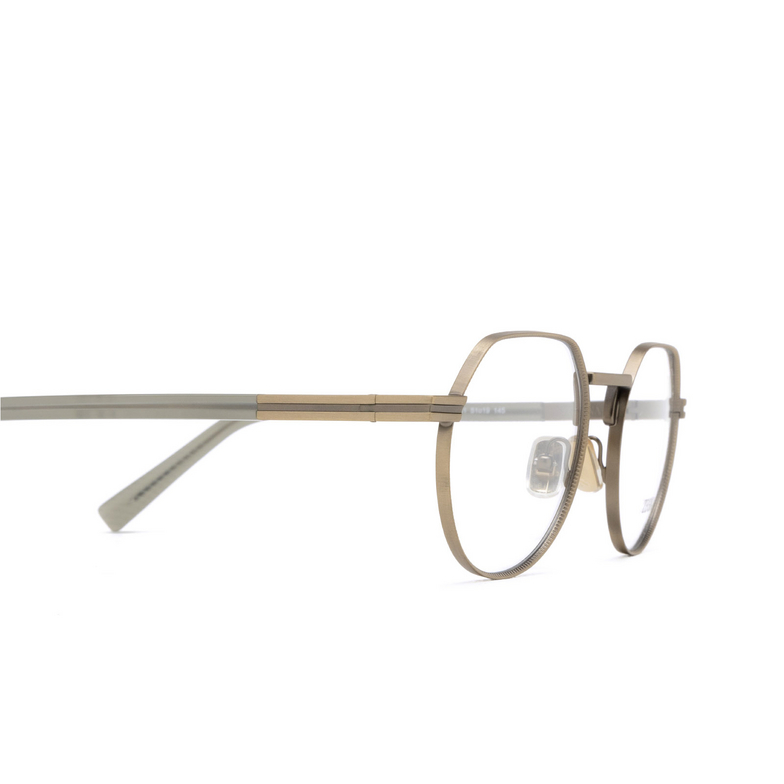 Zegna EZ5286 Eyeglasses 041 matte antiqued pale gold - 3/3