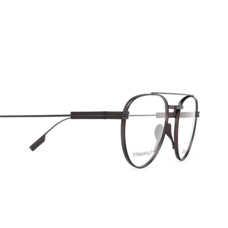 Zegna EZ5287 Eyeglasses 020 shiny grey - 3/3