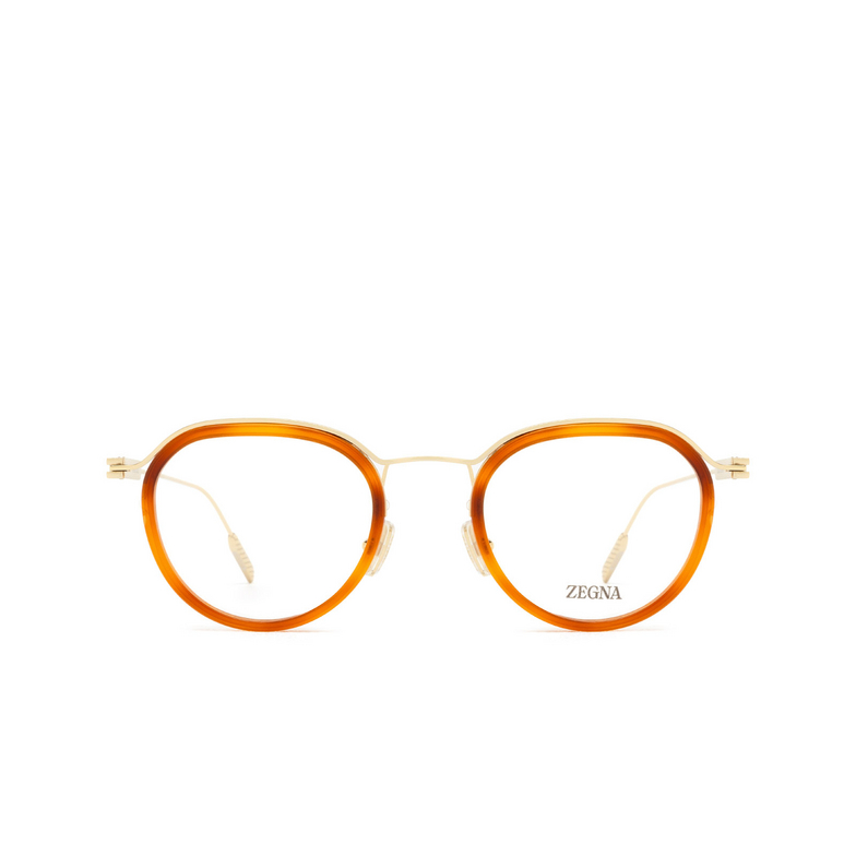 Zegna EZ5289 Eyeglasses 053 blonde havana - 1/3