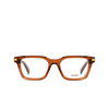 Zegna EZ5294 Eyeglasses 048 shiny dark brown - product thumbnail 1/3