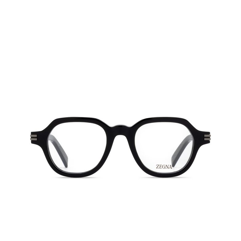 Lunettes de vue Zegna EZ5295 001 shiny black - 1/3