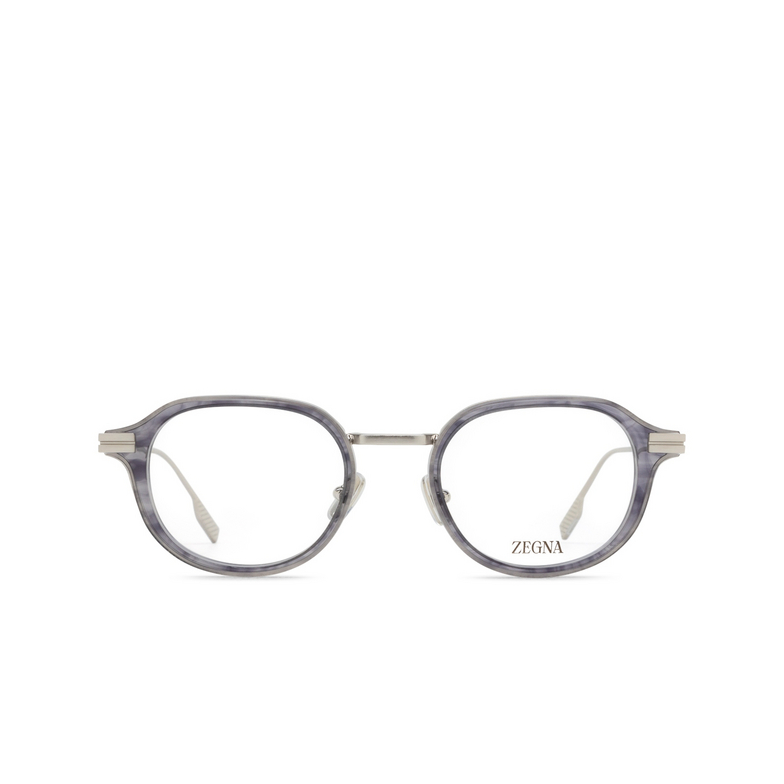 Gafas graduadas Zegna EZ5296 020 shiny grey - 1/3