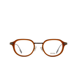 Gafas graduadas Zegna EZ5296 045 shiny light brown