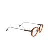 Occhiali da vista Zegna EZ5296 045 shiny light brown - anteprima prodotto 2/3