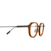 Zegna EZ5296 Eyeglasses 045 shiny light brown - product thumbnail 3/3