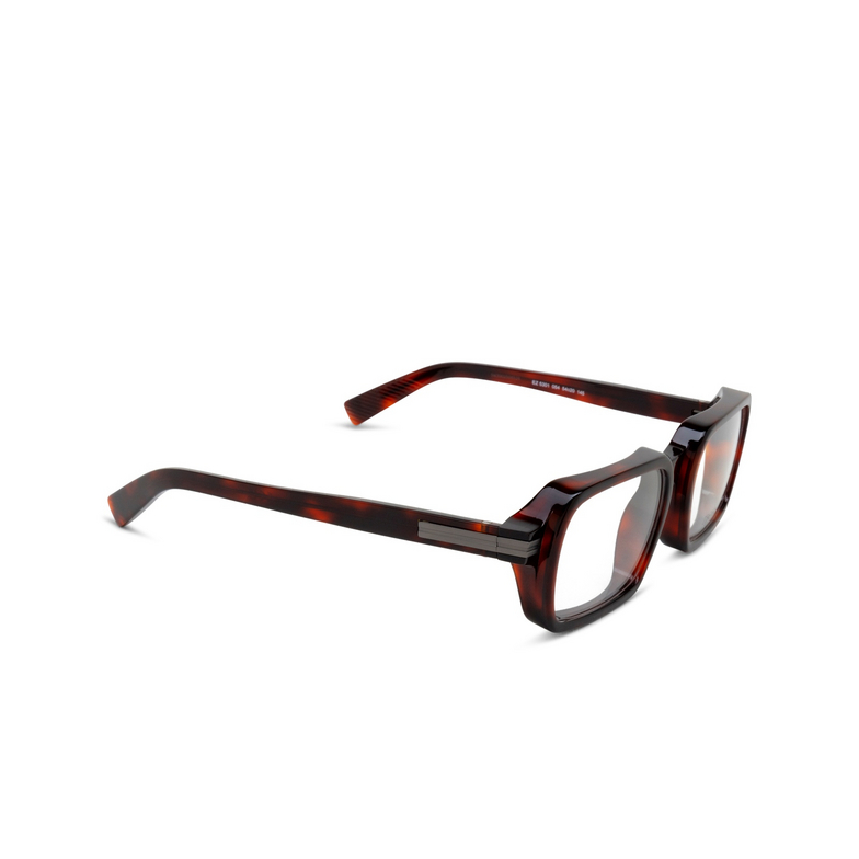 Zegna EZ5301 Eyeglasses 054 red havana - 2/3