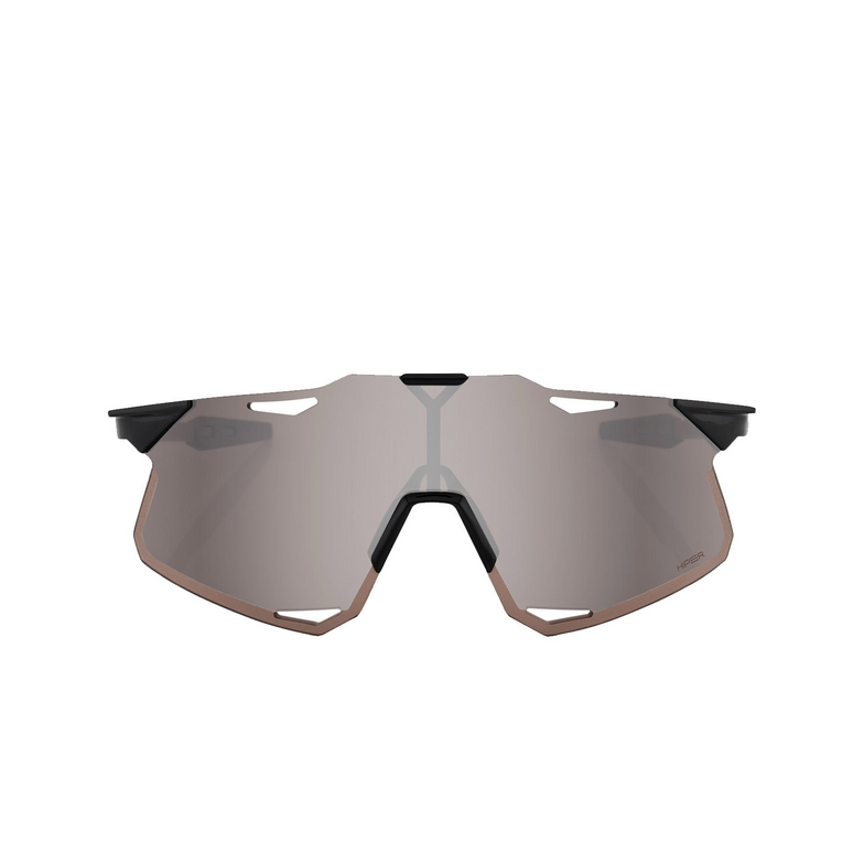Gafas de sol 100% HYPERCRAFT GLOSS BLACK / HIPER SILVER MIRROR LENS - 1/3