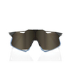 Gafas de sol 100% HYPERCRAFT MATTE BLACK / SOFT GOLD MIRROR LENS - Miniatura del producto 1/3