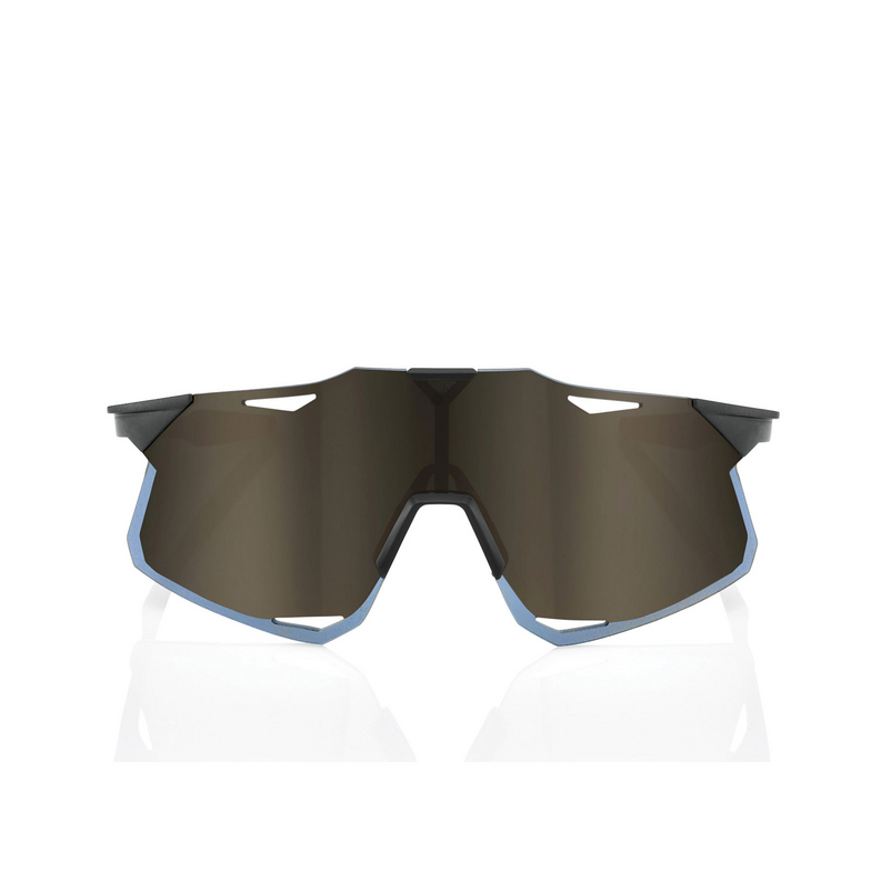 Gafas de sol 100% HYPERCRAFT MATTE BLACK / SOFT GOLD MIRROR LENS - 1/3