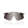 Gafas de sol 100% HYPERCRAFT MATTE STONE GREY / HIPER SILVER MIRROR LENS - Miniatura del producto 1/3