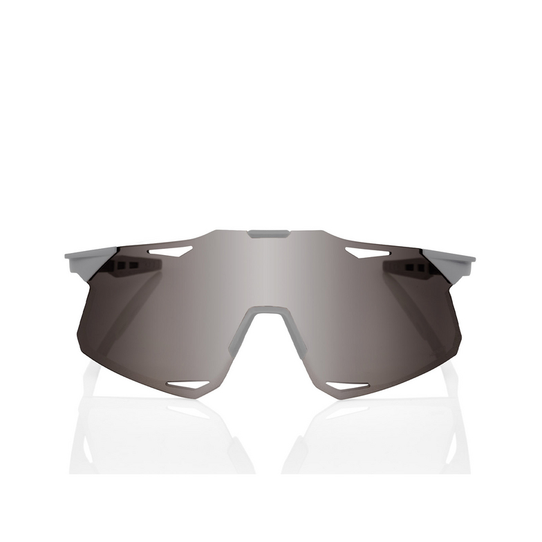 Gafas de sol 100% HYPERCRAFT MATTE STONE GREY / HIPER SILVER MIRROR LENS - 1/3