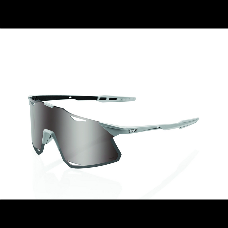 Gafas de sol 100% HYPERCRAFT MATTE STONE GREY / HIPER SILVER MIRROR LENS - 2/3