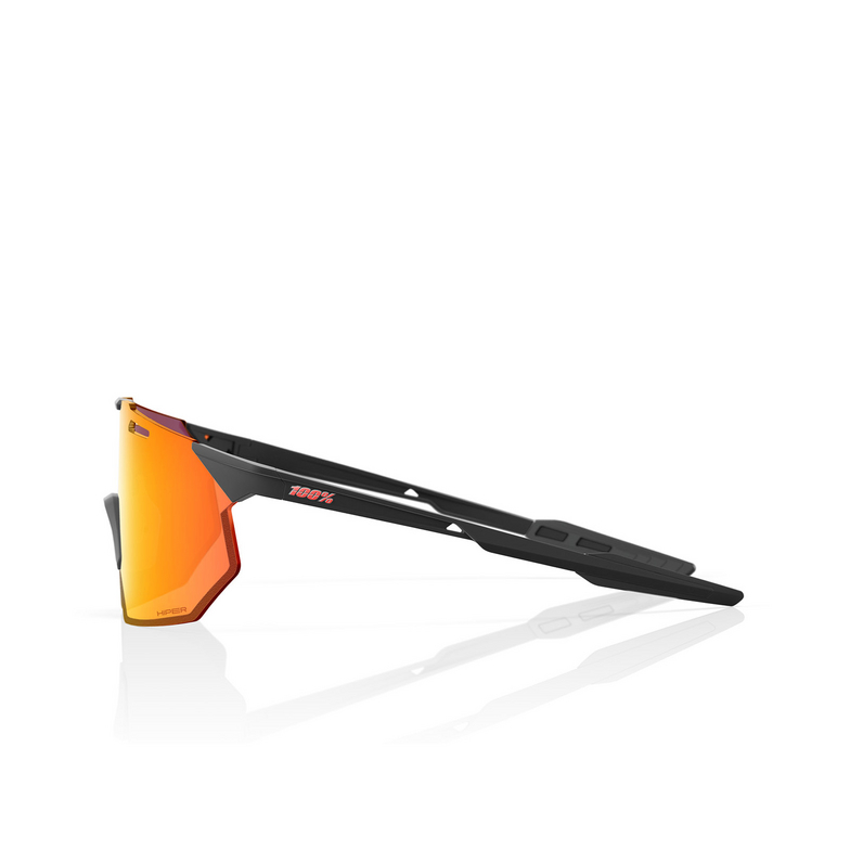 Gafas de sol 100% HYPERCRAFT SQ SOFT TACT BLACK / HIPER RED MULTILAYER MIRROR LENS - 3/3