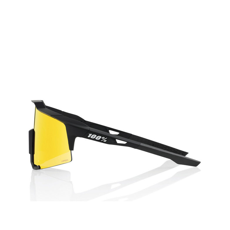 Gafas de sol 100% SPEEDCRAFT SOFT TACT BLACK / HIPER RED MULTILAYER MIRROR LENS - 3/3