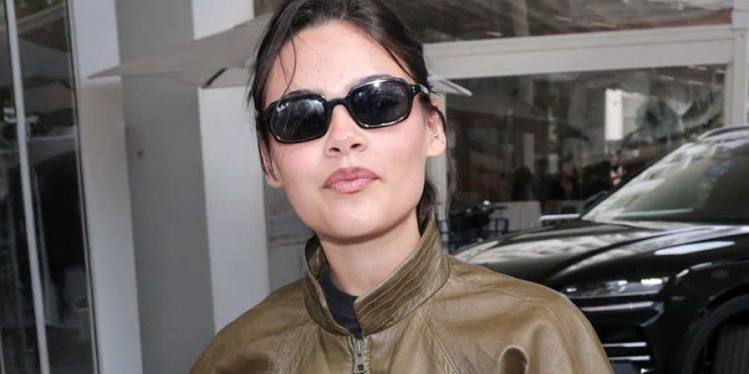Ariana Greenblatt in Ray-Ban shades at the Cannes Film Festival 2025