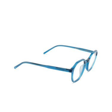 Gafas graduadas Agaze BRYGGEN C006 crystal blue - Vista tres cuartos