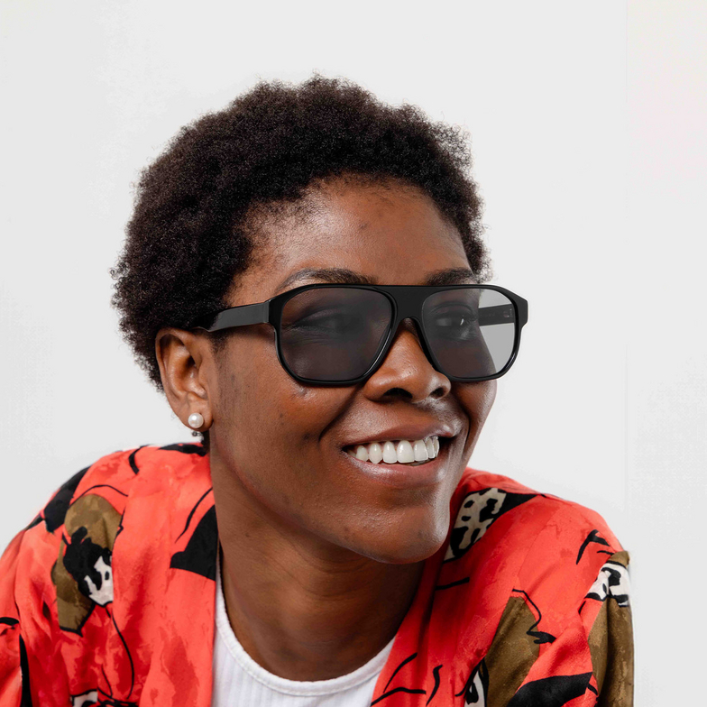 Agaze DE PIJP SUN Sunglasses 001 black - 4/7