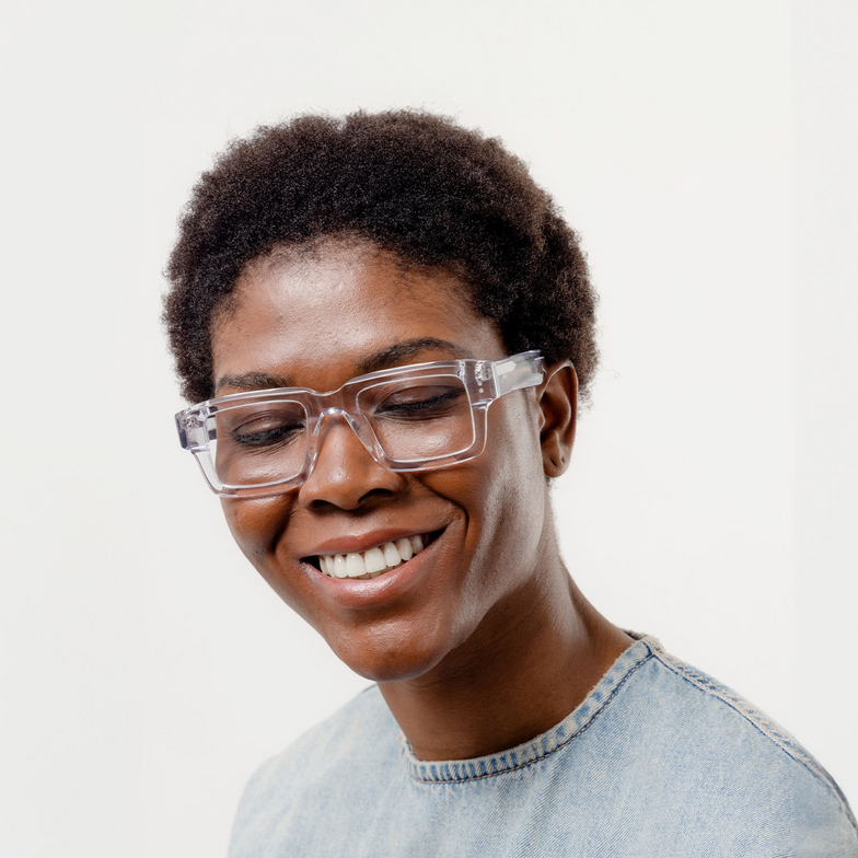 Agaze DEPTFORD Eyeglasses C000 crystal - 3/7
