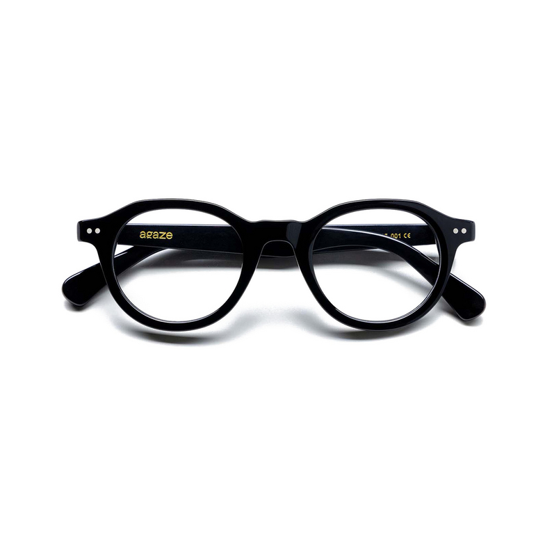 Agaze EL BORN Eyeglasses 001 black - 6/7