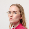 Agaze EL BORN Eyeglasses C007 crystal yellow - product thumbnail 3/8