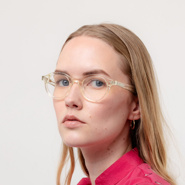 Agaze EL BORN Eyeglasses C007 crystal yellow - 3/8