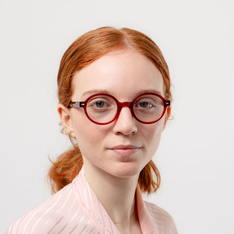 Agaze GAKUDAI Eyeglasses C008 crystal red - 3/7