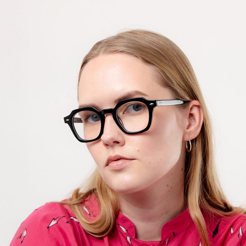 Agaze PUNAVUORI Eyeglasses 001 black - 4/7