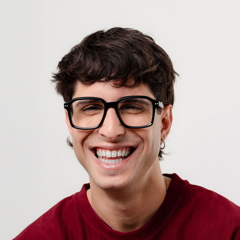 Agaze SAI KUNG Eyeglasses 001 black - 3/7