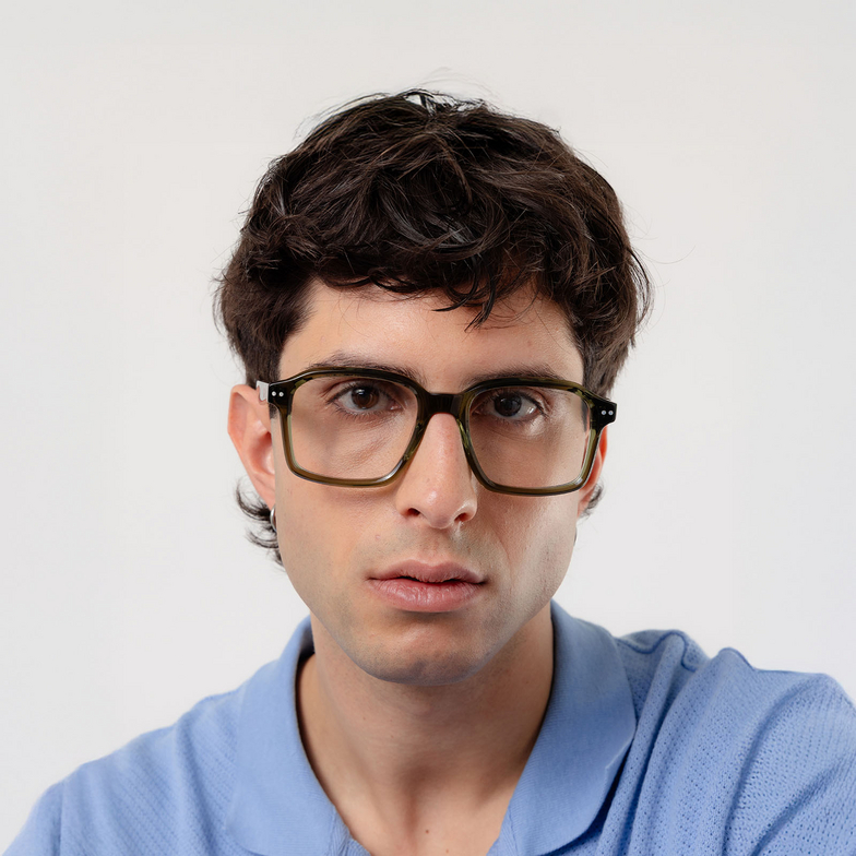 Agaze SAI KUNG Eyeglasses C005 crystal green - 3/7