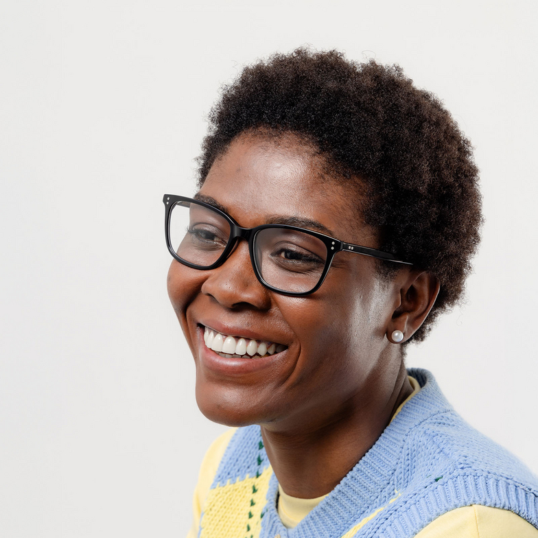Agaze SAINT-HENRI Eyeglasses 001 black - 3/7