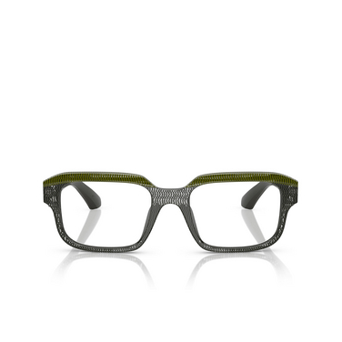 Alain Mikli A03528 Eyeglasses 006 point green / point olive - front view