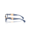 Alain Mikli A03529 Eyeglasses 005 opal blue / sand / black - product thumbnail 3/3
