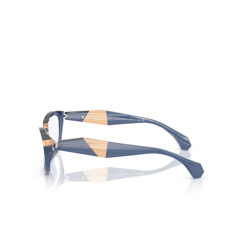 Alain Mikli A03529 Eyeglasses 005 opal blue / sand / black - 3/3