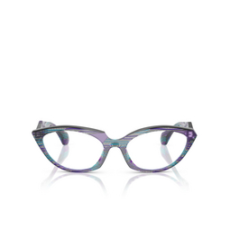 Lunettes de vue Alain Mikli A03529 007 cyberpunk / opal purple / black