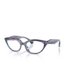 Alain Mikli A03529 Eyeglasses 007 cyberpunk / opal purple / black - product thumbnail 2/3