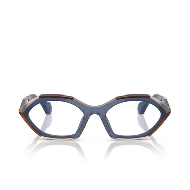 Gafas graduadas Alain Mikli A03530 005 opal blue / brown - Vista delantera