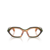 Lunettes de vue Alain Mikli A03530 006 striped havana / green / black - Vignette du produit 1/3