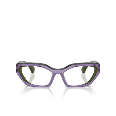 Gafas graduadas Alain Mikli A03531 005 opal purple / green / noir - Vista delantera