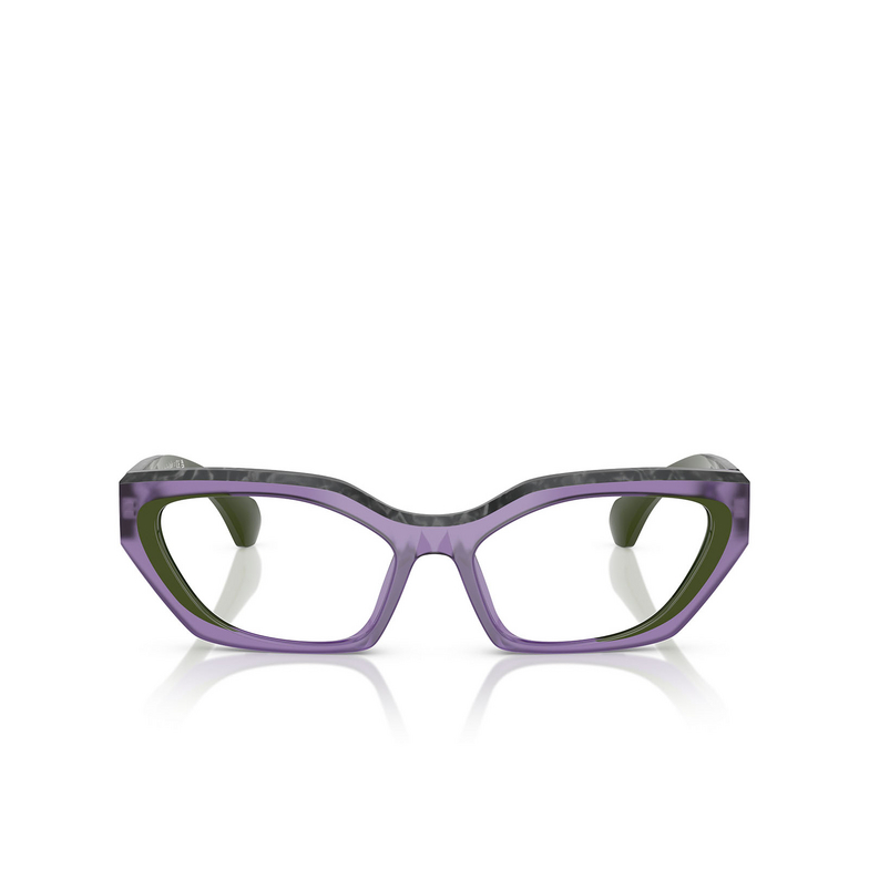 Lunettes de vue Alain Mikli A03531 005 opal purple / green / noir - 1/3