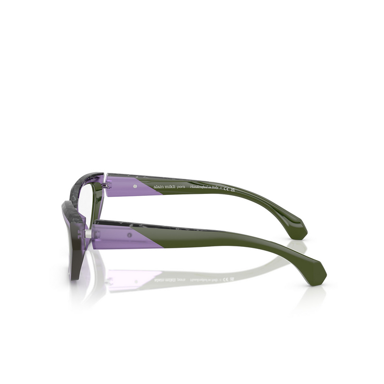 Lunettes de vue Alain Mikli A03531 005 opal purple / green / noir - 3/3