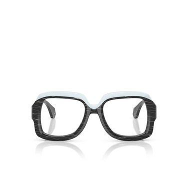 Gafas graduadas Alain Mikli A03533 001 black rhombus / pointille / white - Vista delantera