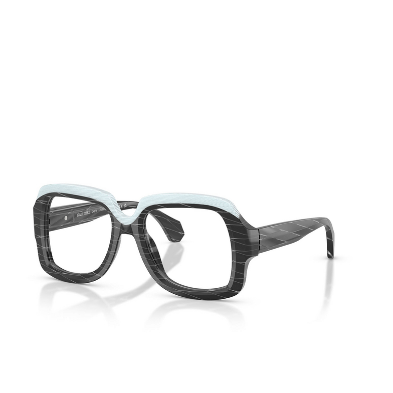 Lunettes de vue Alain Mikli A03533 001 black rhombus / pointille / white - 2/3