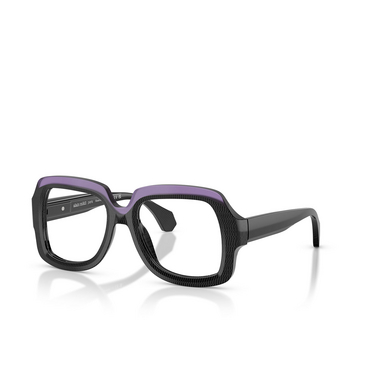 Gafas graduadas Alain Mikli A03533 004 opal purple / pointille black - Vista tres cuartos