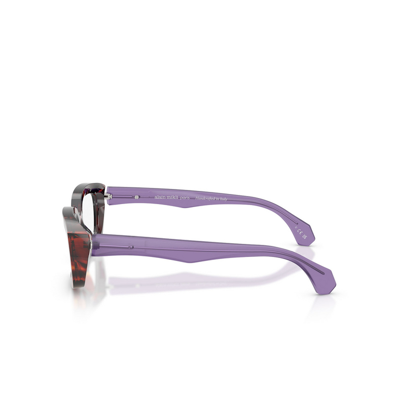 Lunettes de vue Alain Mikli A03536 003 striped havana brown yellow - 3/3