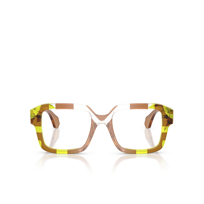 Alain Mikli A03538 Eyeglasses 003 pointille olive - 1/3