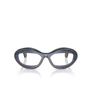 Gafas graduadas Alain Mikli A03539 002 point black / blue / point brown - Vista delantera