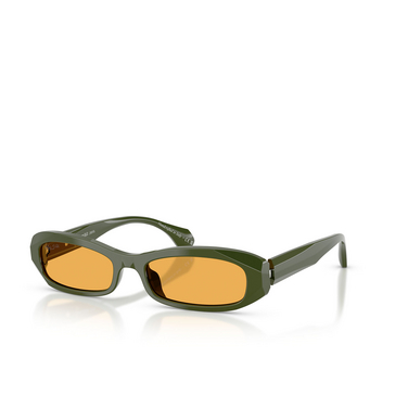Alain Mikli A05512 Sunglasses 006/N9 solid green - three-quarters view