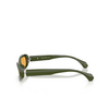 Alain Mikli A05512 Sunglasses 006/N9 solid green - product thumbnail 3/3
