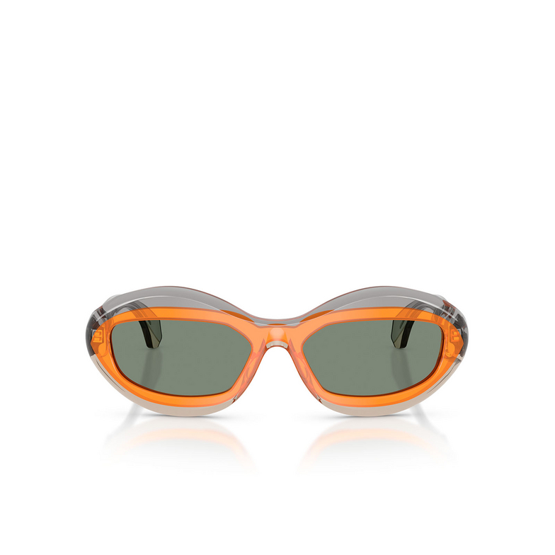 Alain Mikli A05517 Sonnenbrillen 004/3H transparent grey / orange / ostrich - 1/3