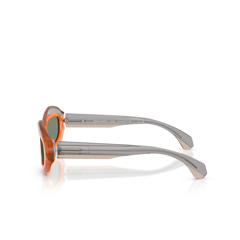 Alain Mikli A05517 Sonnenbrillen 004/3H transparent grey / orange / ostrich - 3/3